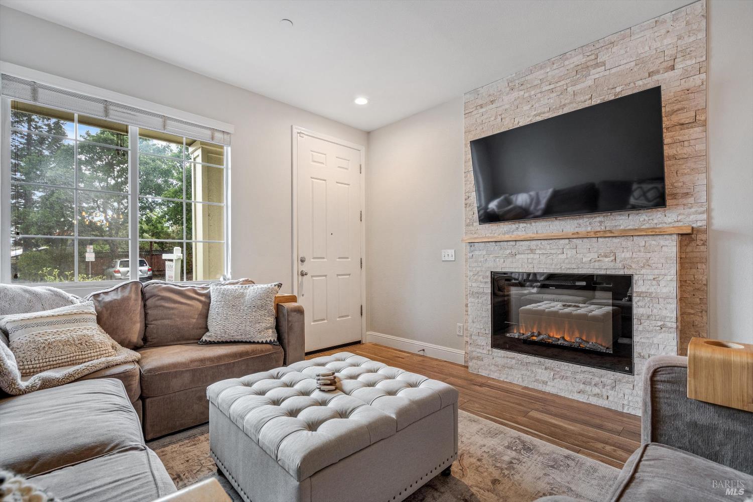 2084 Cooper Drive Santa Rosa, CA 95404 - Photo 6 of 39 Get cosy around your electric fireplace in your living area