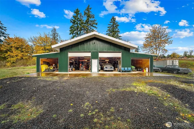 a view of a gym with wooden floor