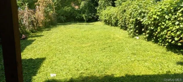 a view of outdoor space and yard