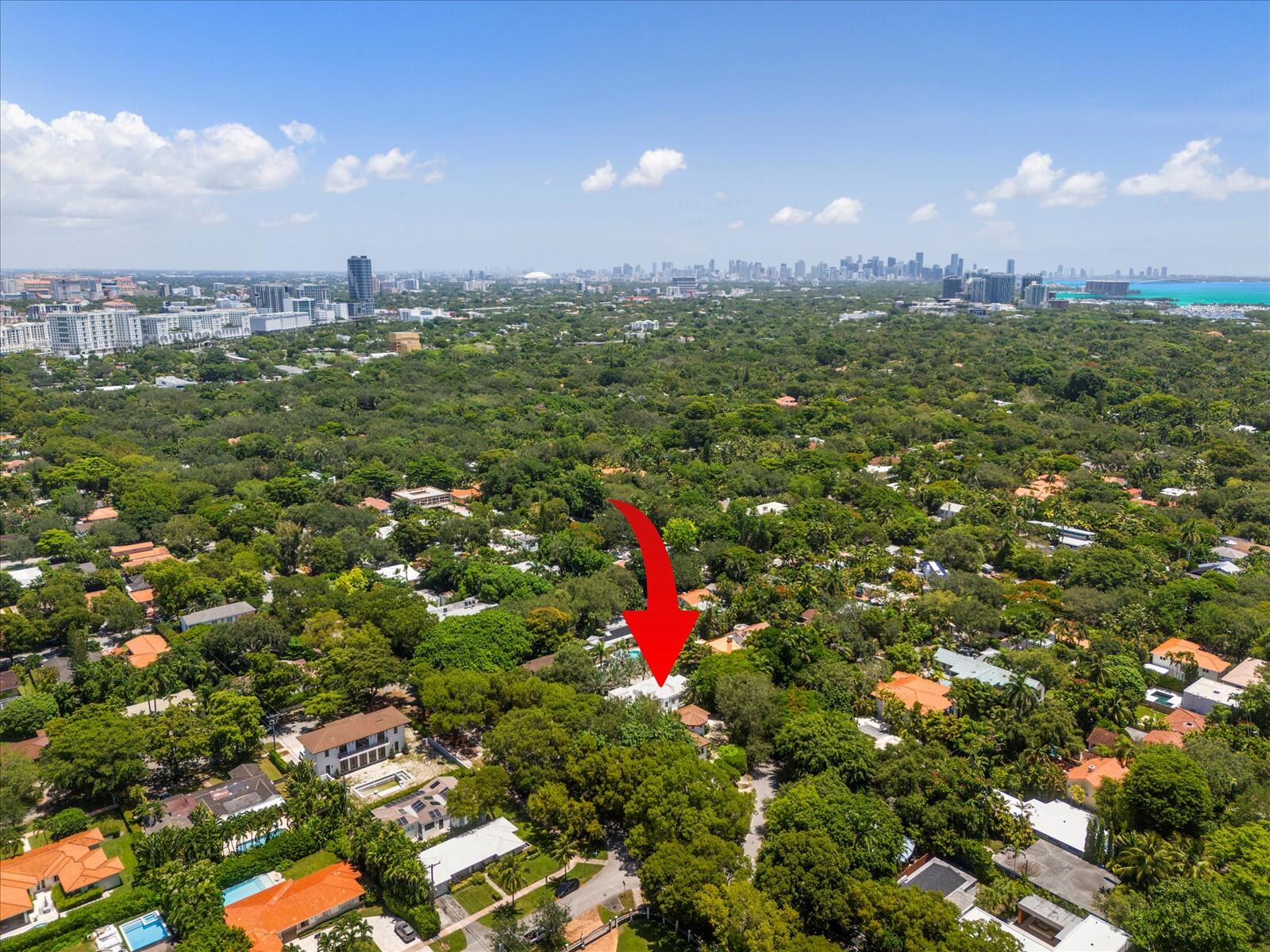 3917 South Le Jeune Road Miami, FL 33146 - Photo 28 of 91 29-Drone Photography (Arrow)