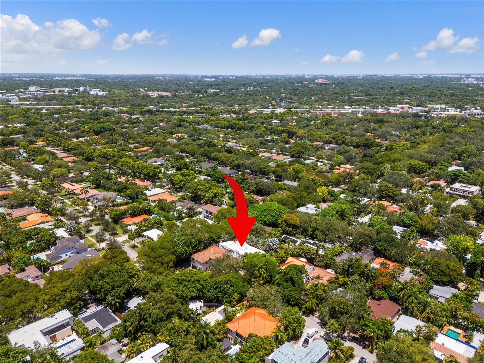 3917 South Le Jeune Road Miami, FL 33146 - Photo 30 of 91 31-Drone Photography (Arrow)