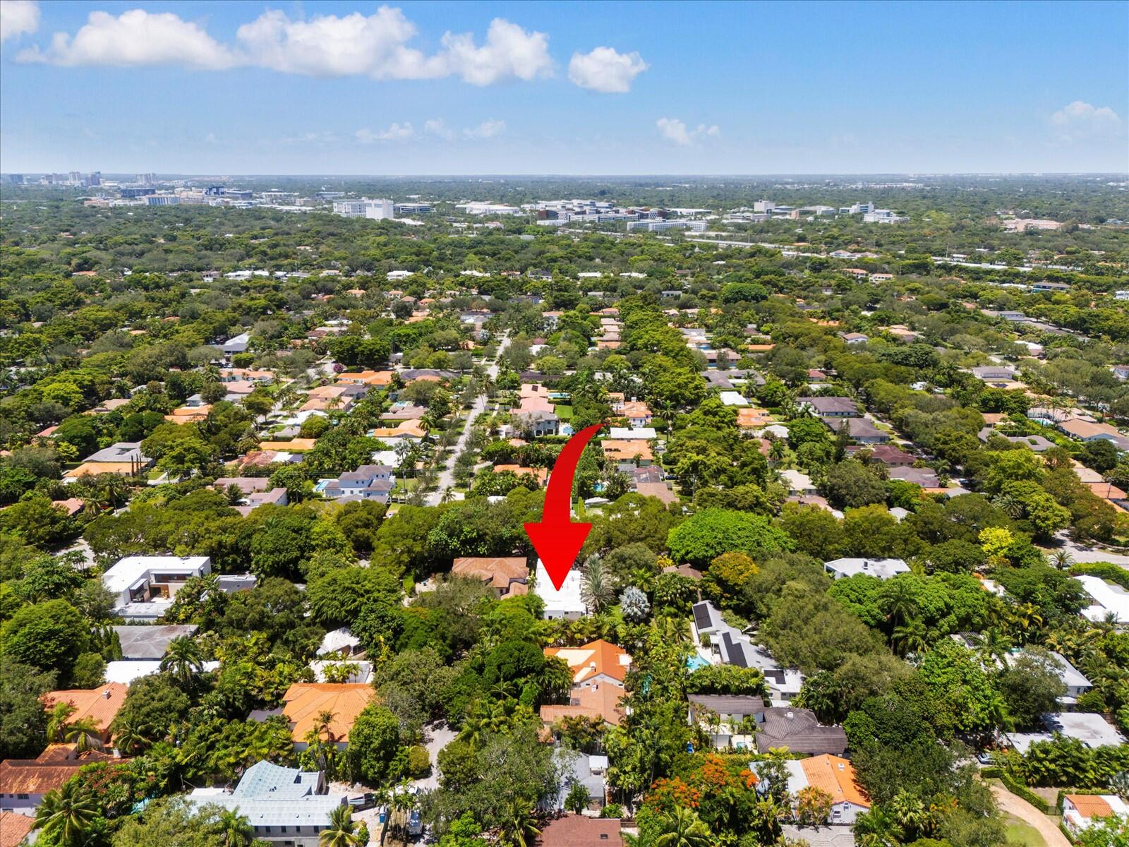 3917 South Le Jeune Road Miami, FL 33146 - Photo 33 of 91 34-Drone Photography (Arrow)