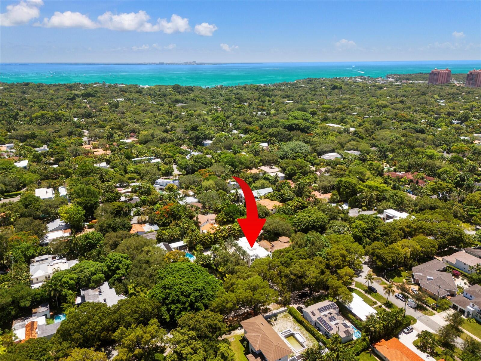 3917 South Le Jeune Road Miami, FL 33146 - Photo 35 of 91 36-Drone Photography (Arrow)