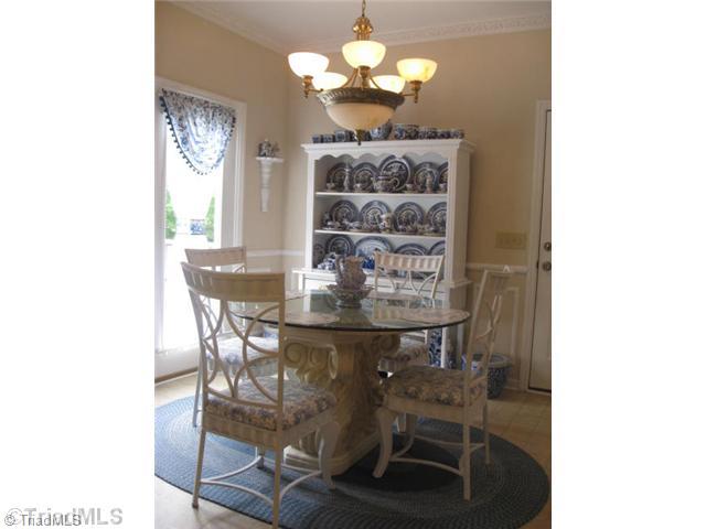 3500 Edgefield Road Greensboro, NC 27409 - Photo 6 of 16 Kitchen. Dining Area in the Eat-In Kitchen