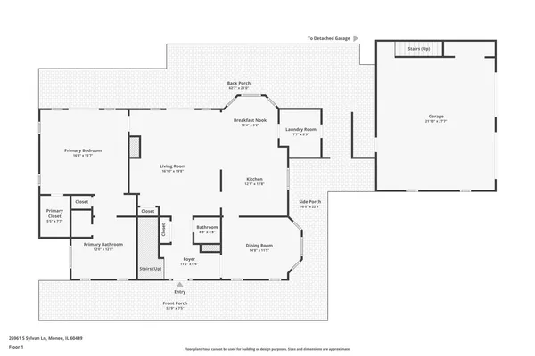 $725,000 | 26961 South Sylvan Lane, Monee, IL 60449