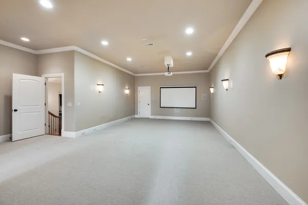 a view of empty room