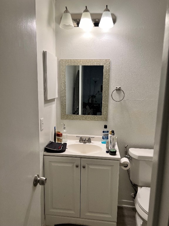 2510 San Gabriel Street, Unit 301 Austin, TX 78705 - Photo 21 of 22 a bathroom with a sink and a mirror