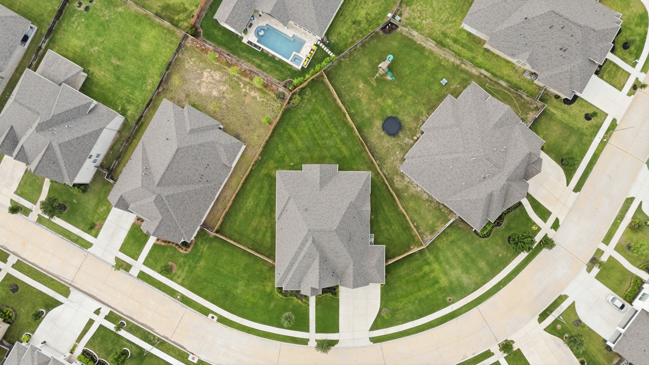 5422 Farm Hill Way Fulshear, TX 77406 - Photo 43 of 50 an aerial view of a house