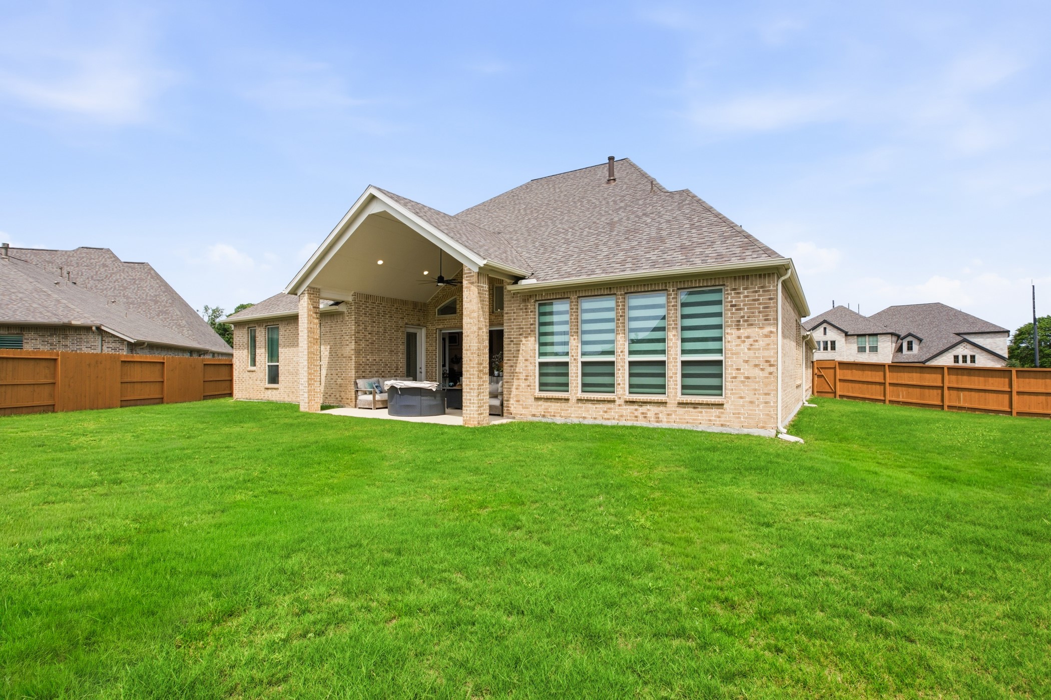 5422 Farm Hill Way Fulshear, TX 77406 - Photo 45 of 50 a front view of a house with a yard