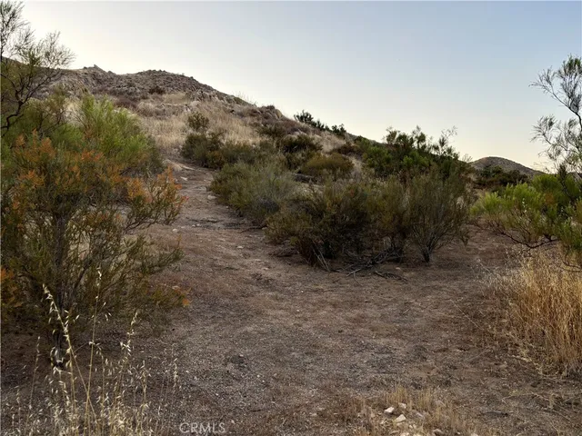 a view of a dry field