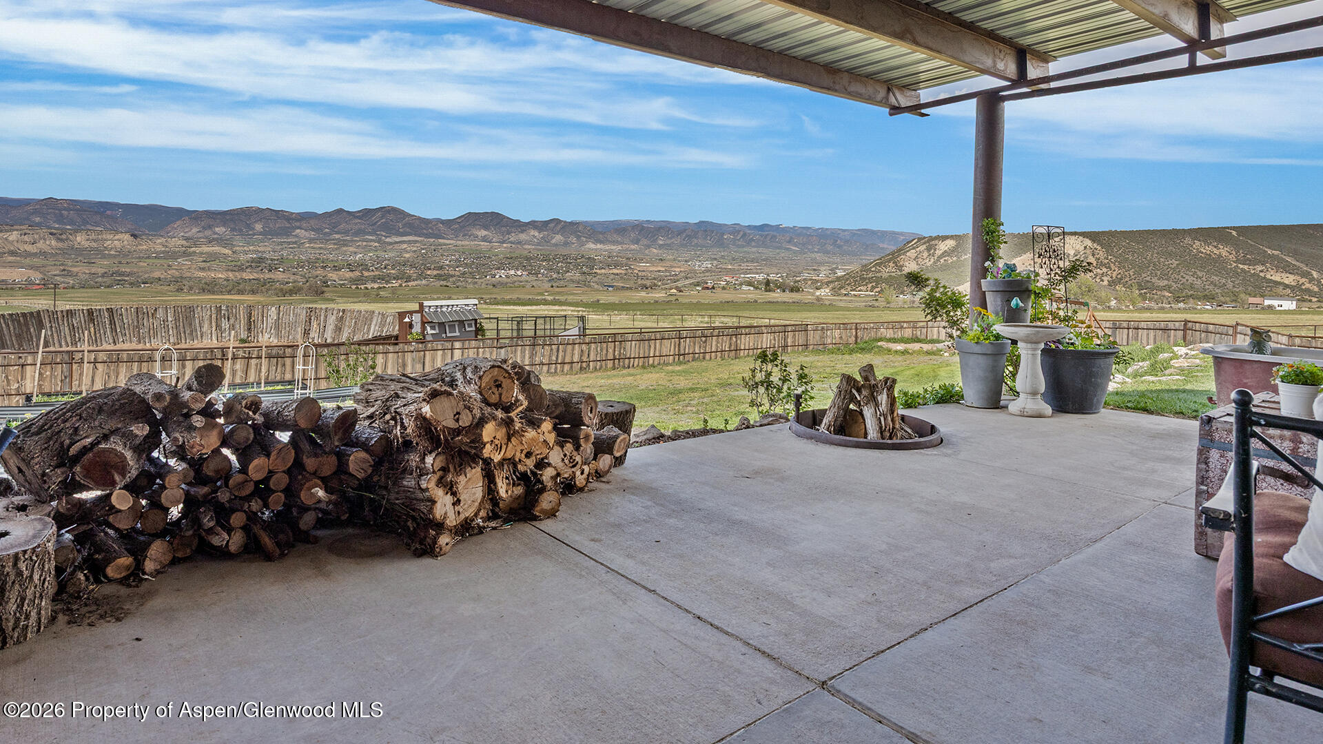 8877 County Road 320 Rifle, CO 81650 - Photo 12 of 51 a view of a balcony with an ocean view