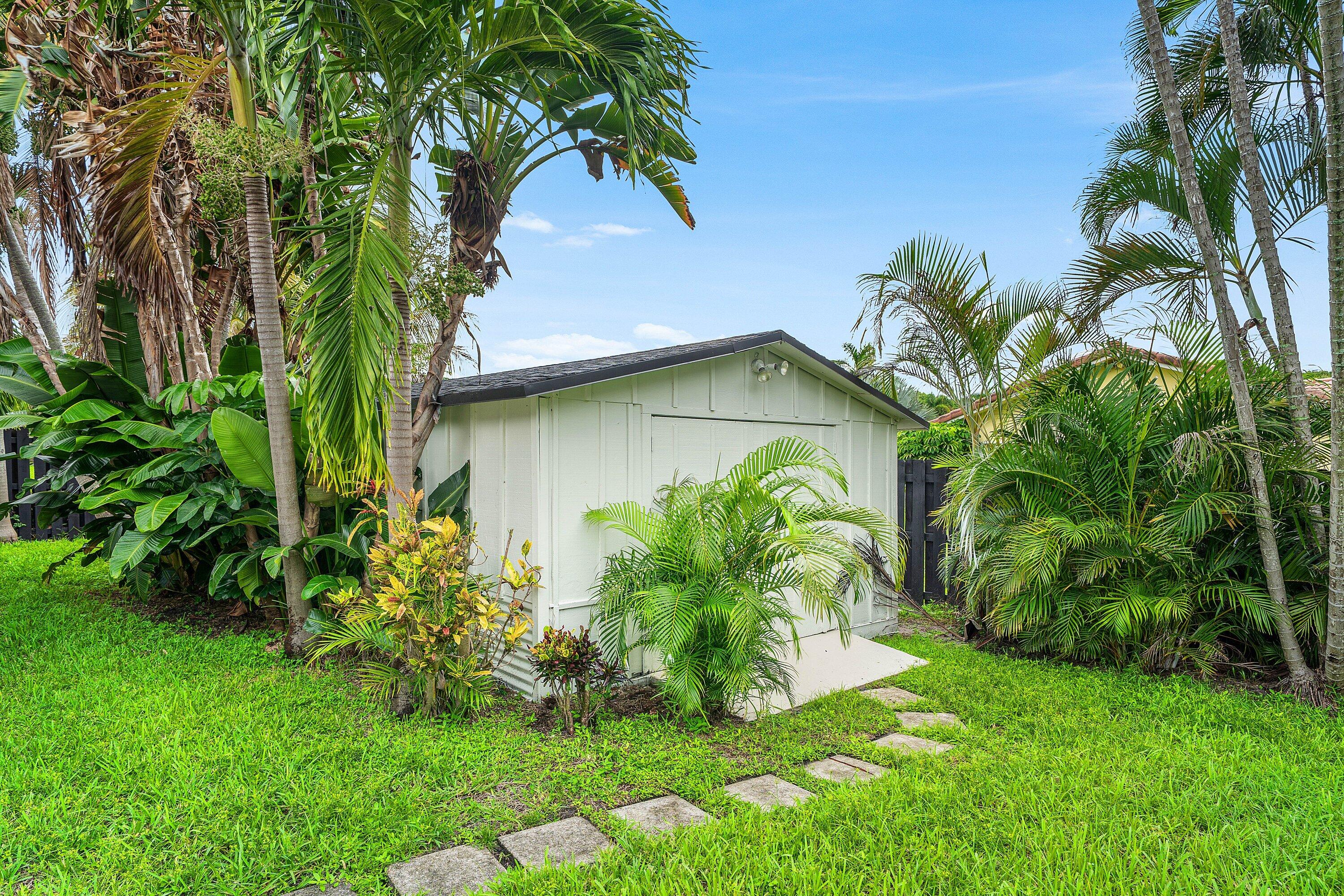1551 Southwest 10th Street Boca Raton, FL 33486 - Photo 41 of 52 Backyard shed