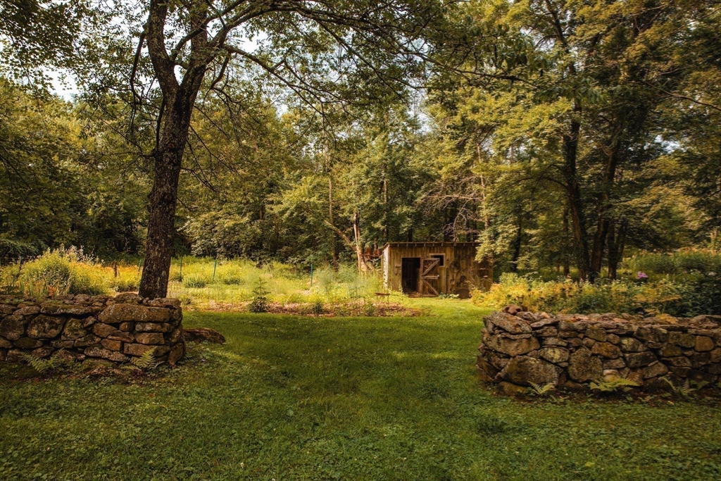 45 Sessions Road Hardwick, MA 01037 - Photo 22 of 28 a backyard of a house with lots of green space