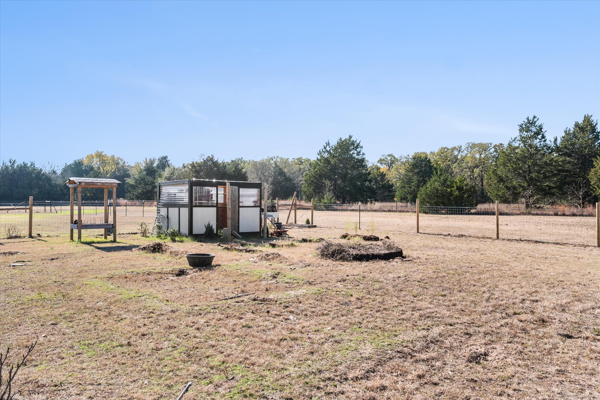 16857 Fm 639 Road East Purdon, TX 76679 - Photo 11 of 38 View of yard with a rural view and an outdoor structure
