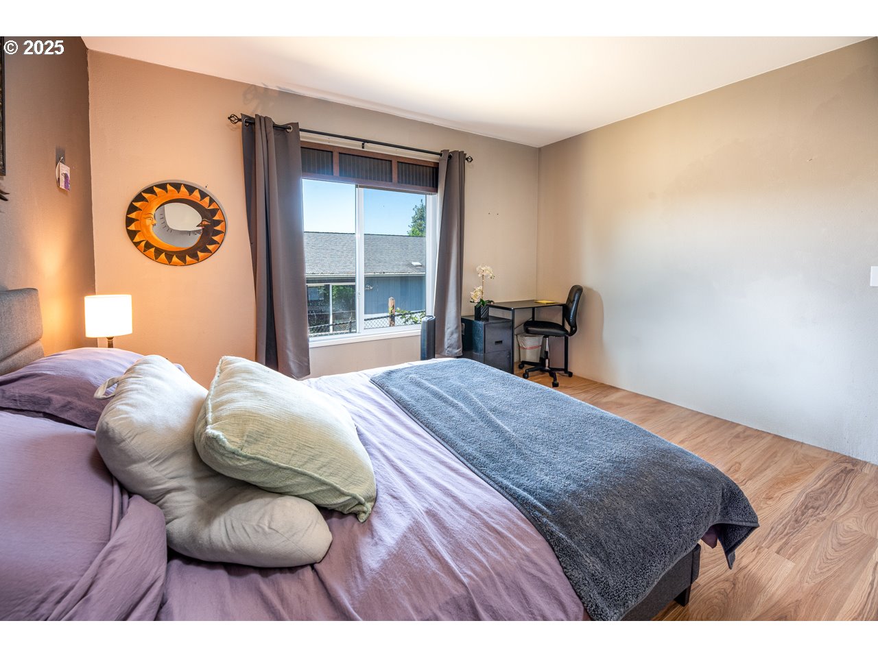 466 South 71st Street Springfield, OR 97478 - Photo 18 of 33 a bedroom with a bed and a chair