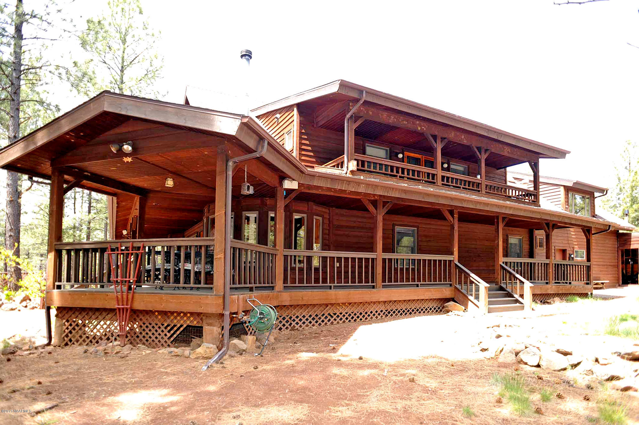 5803 Braeside Road Flagstaff, AZ 86005 - Photo 29 of 42 Back of Home