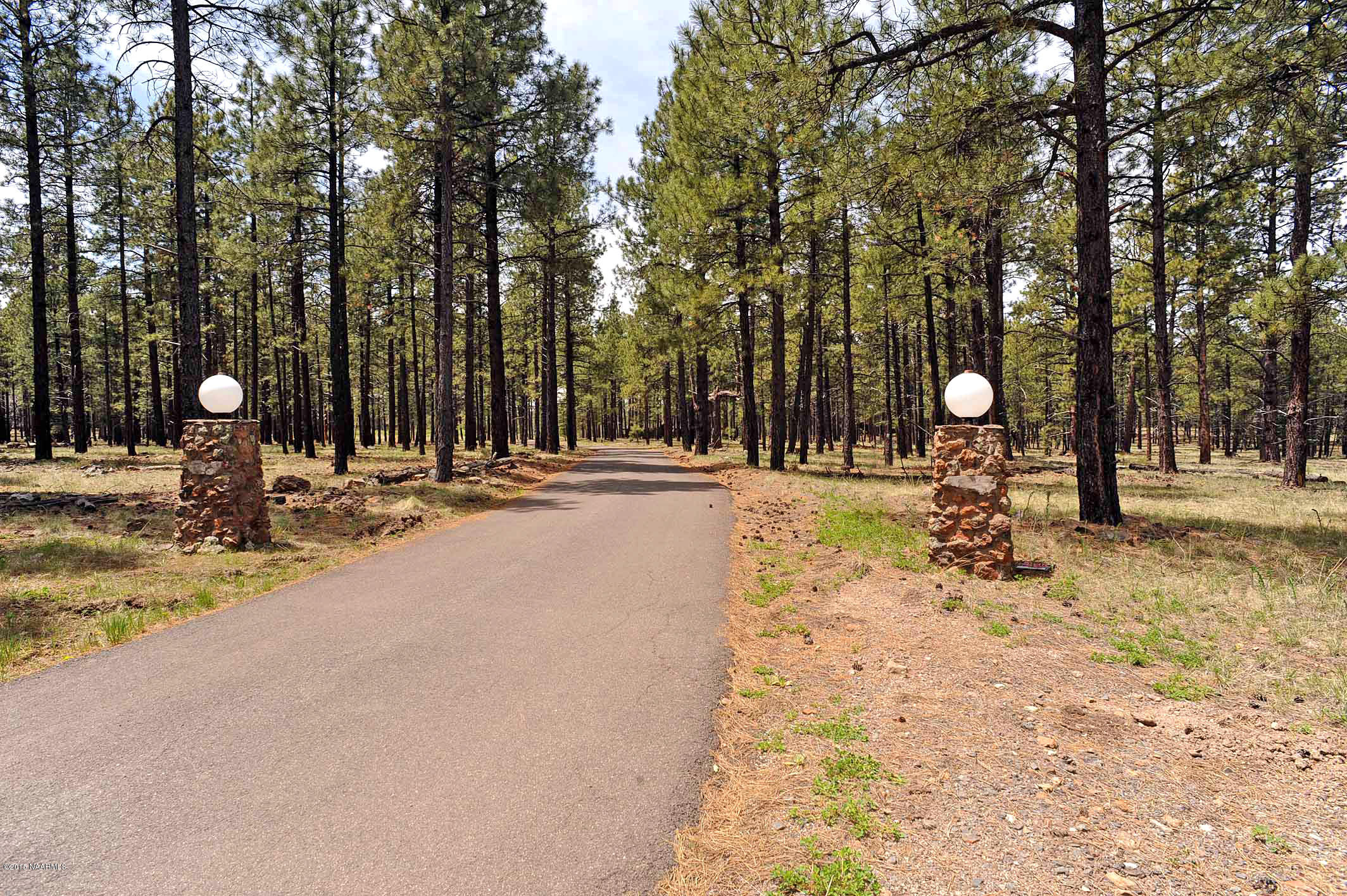 5803 Braeside Road Flagstaff, AZ 86005 - Photo 42 of 42 Entrance to Driveway
