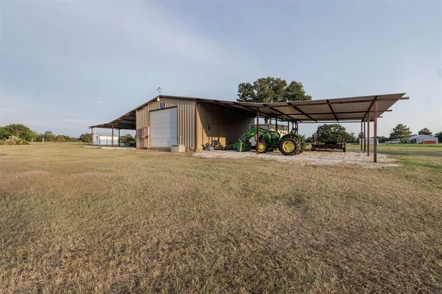 an aerial view of a pool table and mountain view