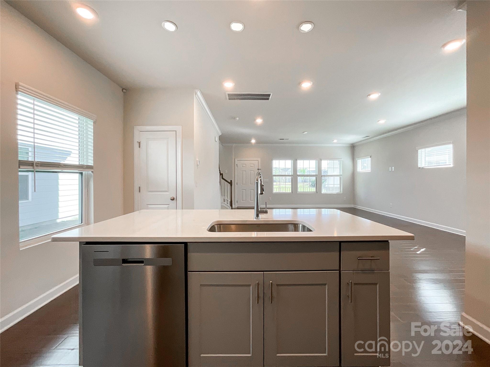 137 Cedar Knoll Circle Pineville, NC 28134 - Photo 15 of 48 a kitchen with a sink and window