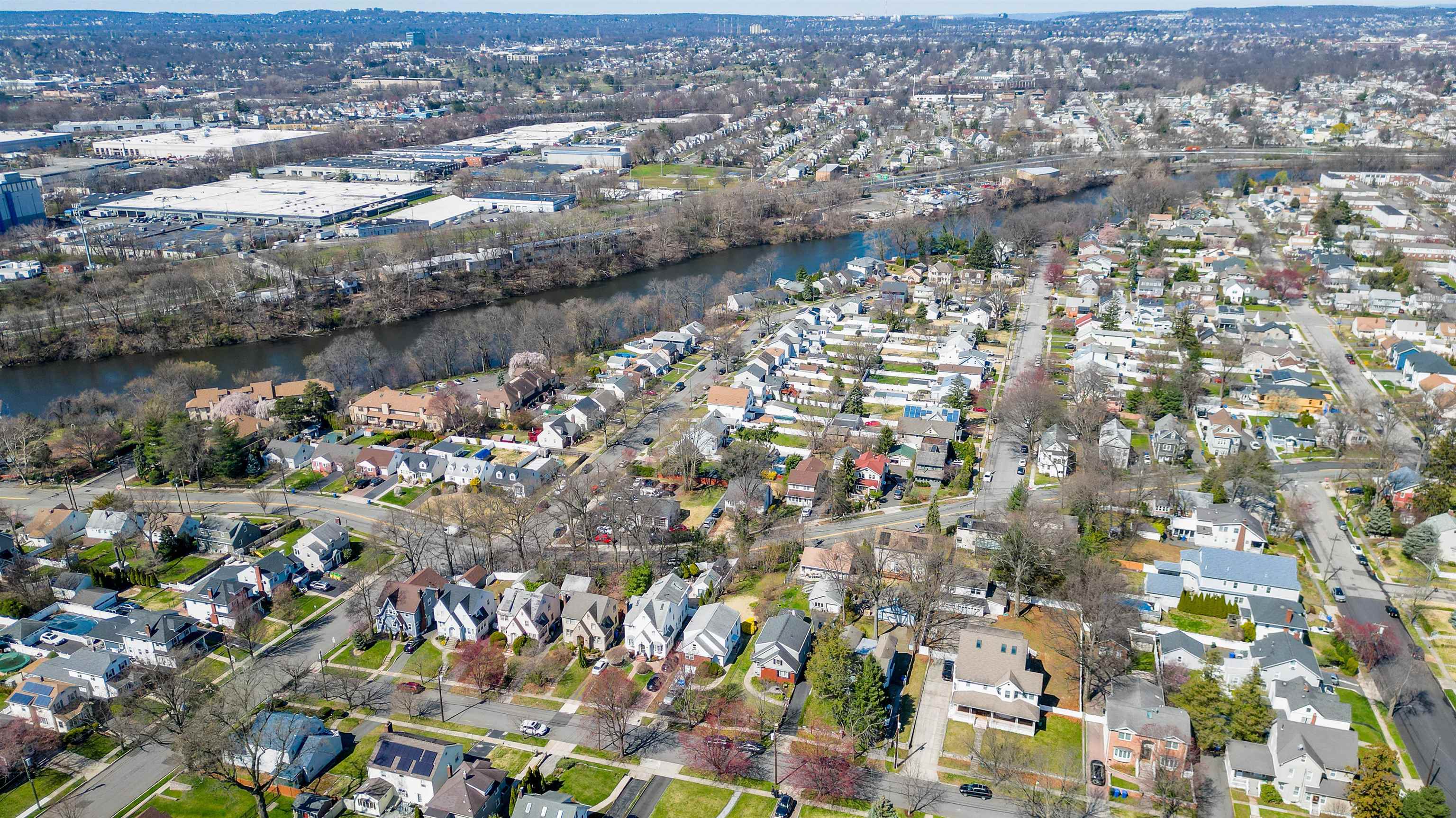 238 Springfield Avenue, Unit 2 Rutherford, NJ 07070 - Photo 21 of 21 an aerial view of a city with lots of residential buildings