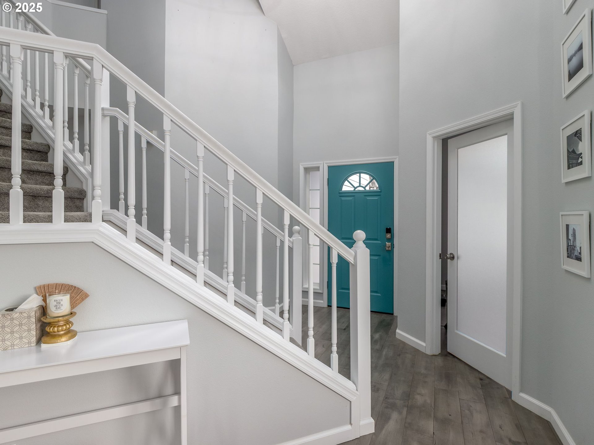 14140 Southwest Chehalem Court Tigard, OR 97223 - Photo 16 of 30 a view of staircase with railing and white walls