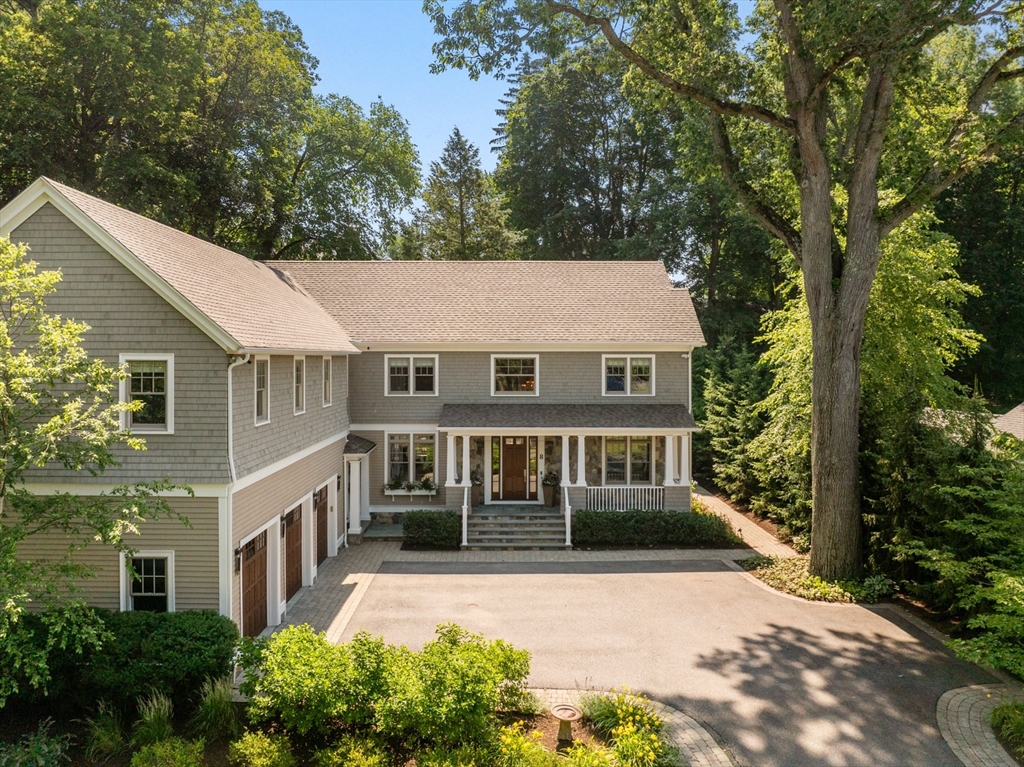 8 Sherburne Road Lexington, MA 02421 - Photo 2 of 35 front view of a house with a yard
