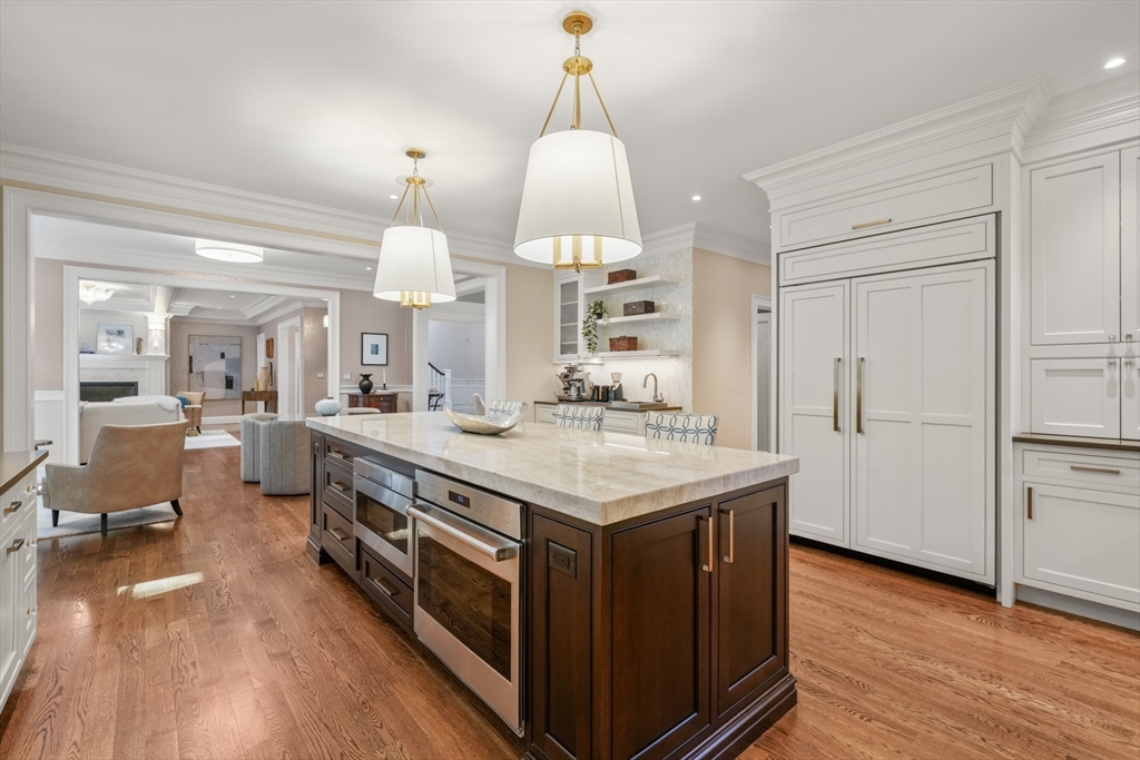 8 Sherburne Road Lexington, MA 02421 - Photo 8 of 35 a kitchen with a stove and a wooden floors