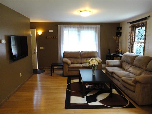 253 NW Road Westhampton, MA 01027 - Photo 7 of 16 a living room with furniture and a flat screen tv