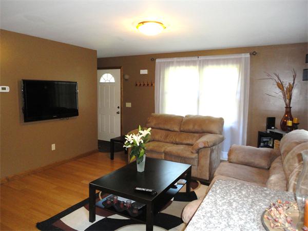 253 NW Road Westhampton, MA 01027 - Photo 8 of 16 a living room with furniture and a flat screen tv