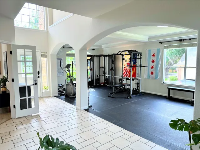 a view of livingroom with furniture and a window