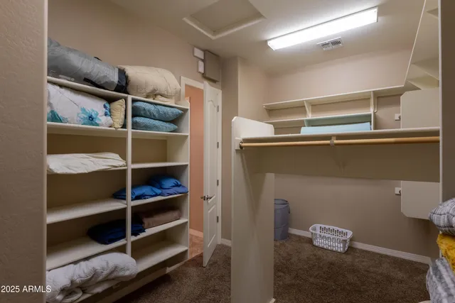 a view of a backyard with a small pool