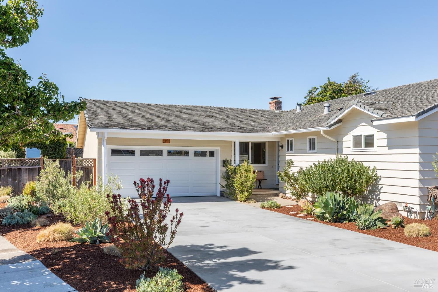 14 Seawolf Passage Corte Madera, CA 94925 - Photo 1 of 1 a front view of a house with a porch