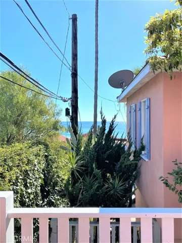a view of an outdoor space and a balcony