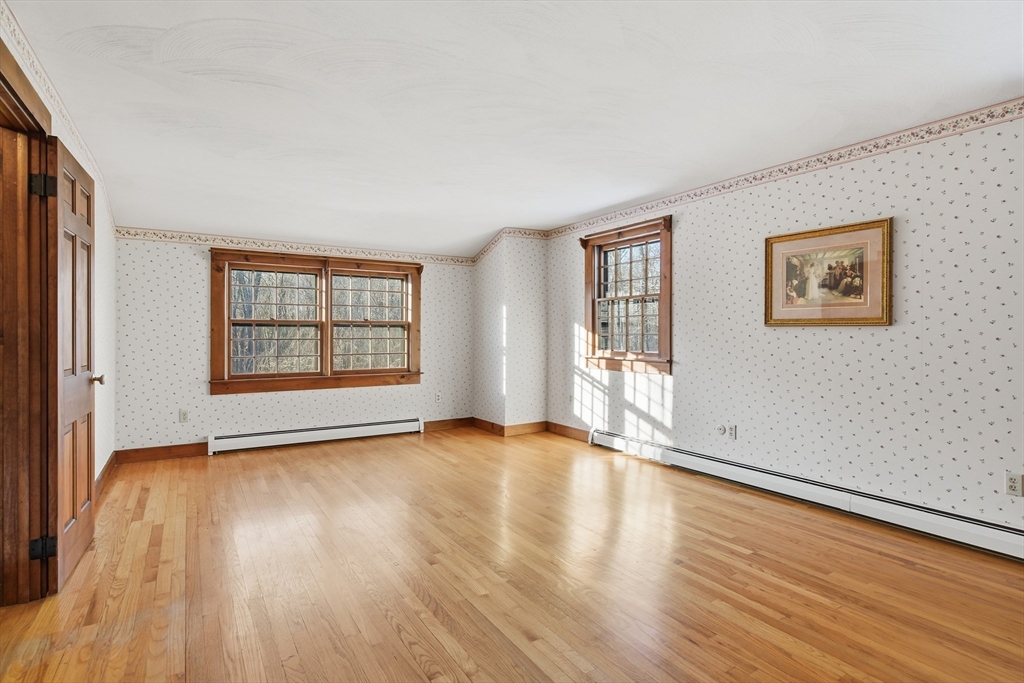 4 Thayer Road Monson, MA 01057 - Photo 26 of 40 a view of an empty room with a window and wooden floor