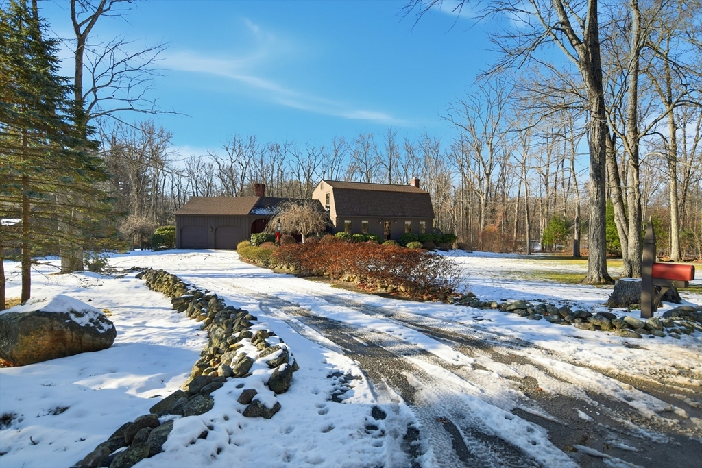 4 Thayer Road Monson, MA 01057 - Photo 3 of 40 a view of a backyard with sitting area