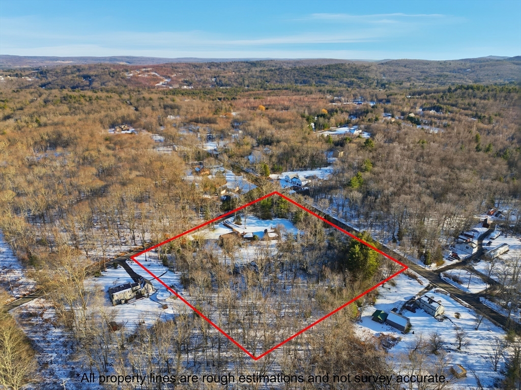 4 Thayer Road Monson, MA 01057 - Photo 37 of 40 an aerial view of a house
