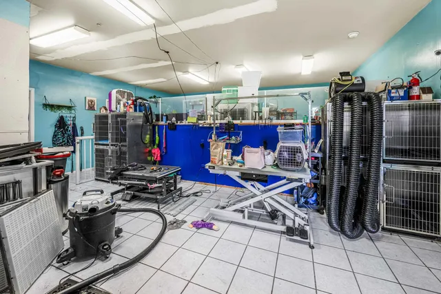 a view of a storage room with a lot of stuff