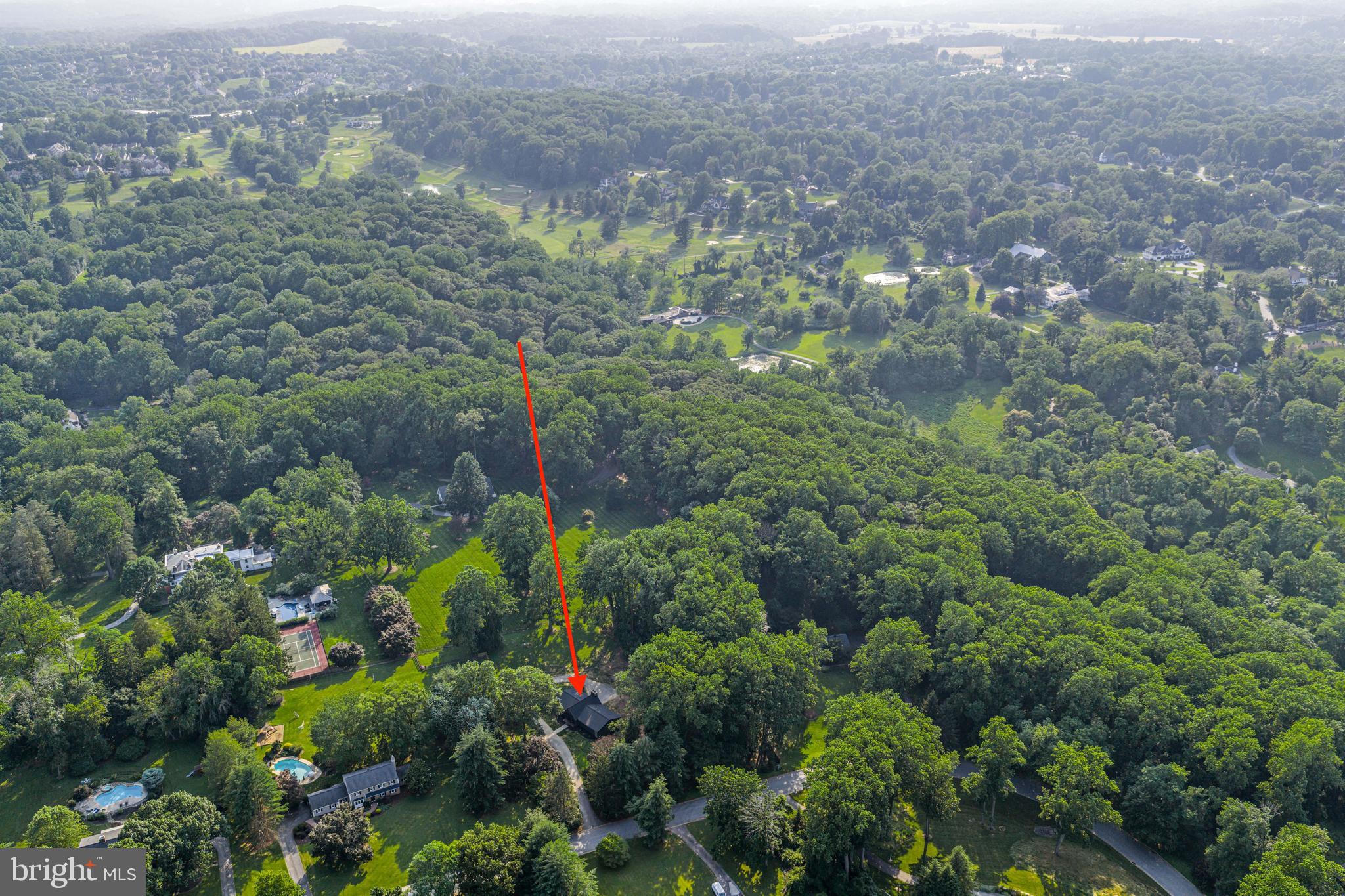 615 Cricklewood Road West Chester, PA 19382 - Photo 52 of 58 a view of a forest with a houses