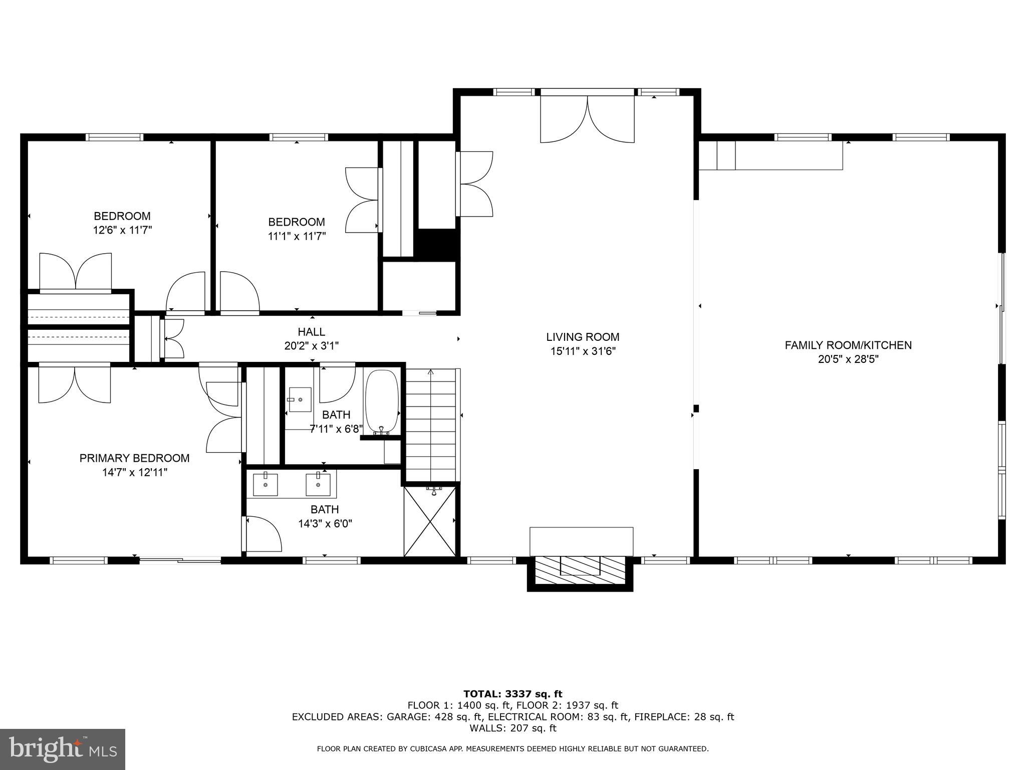 615 Cricklewood Road West Chester, PA 19382 - Photo 56 of 58 1st Floor floorplan