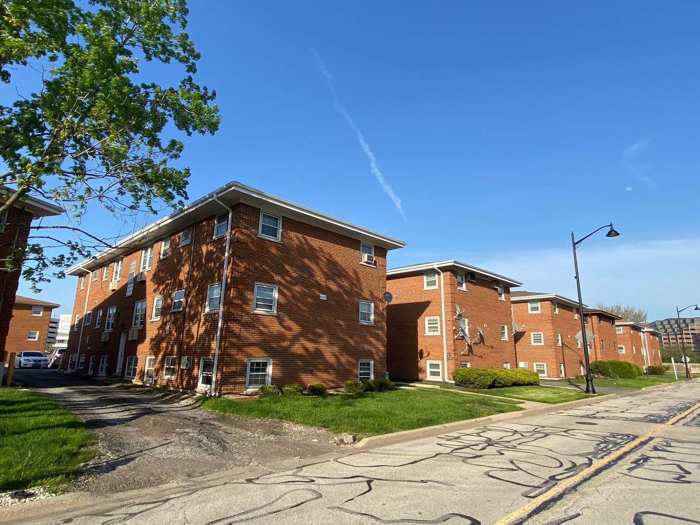 a view of a large building
