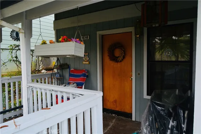 a view of storage and utility room