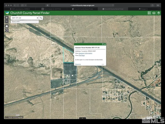 a view of a glass door