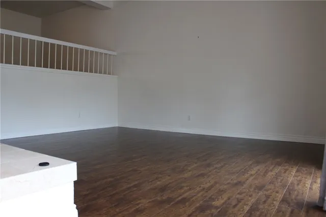 a view of wooden floor