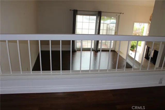 a view of front door