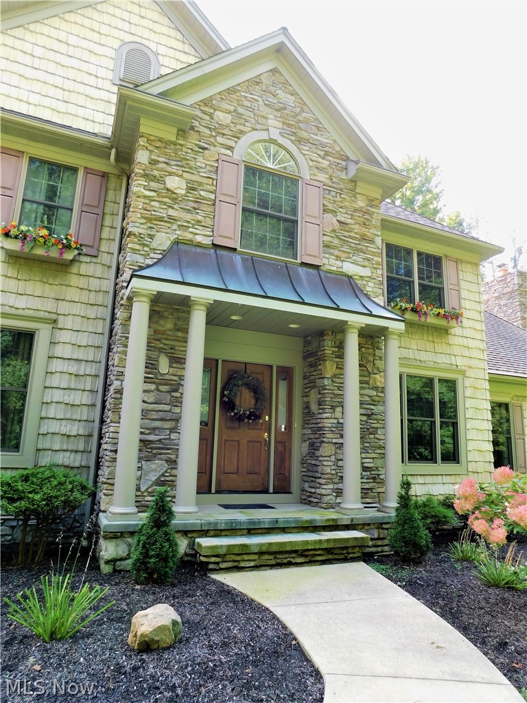 10319 Sherman Road Chardon, OH 44024 - Photo 21 of 25 Covered front entrance.