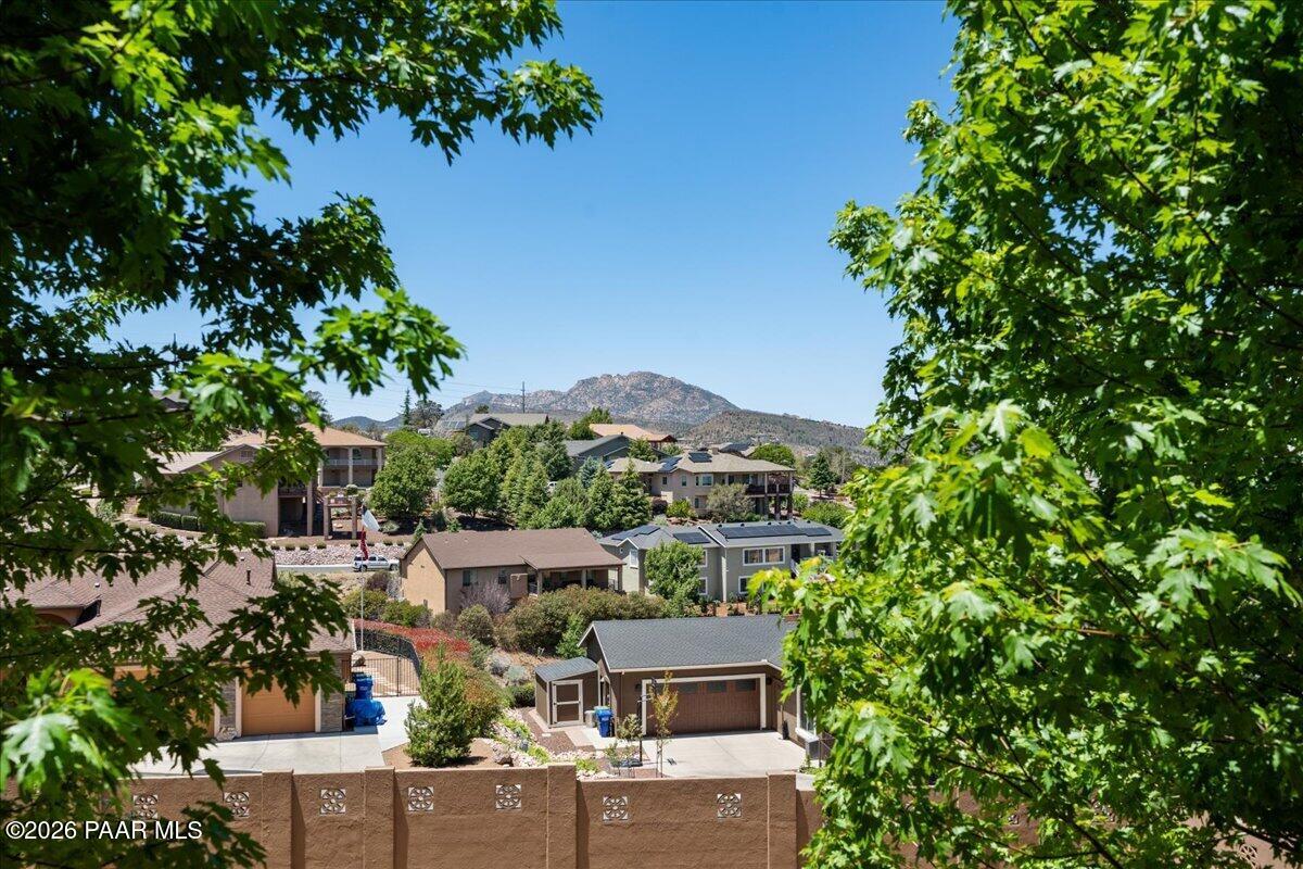 195 Juniper Ridge Drive Prescott, AZ 86301 - Photo 27 of 41 Deck View of Granite Mountain