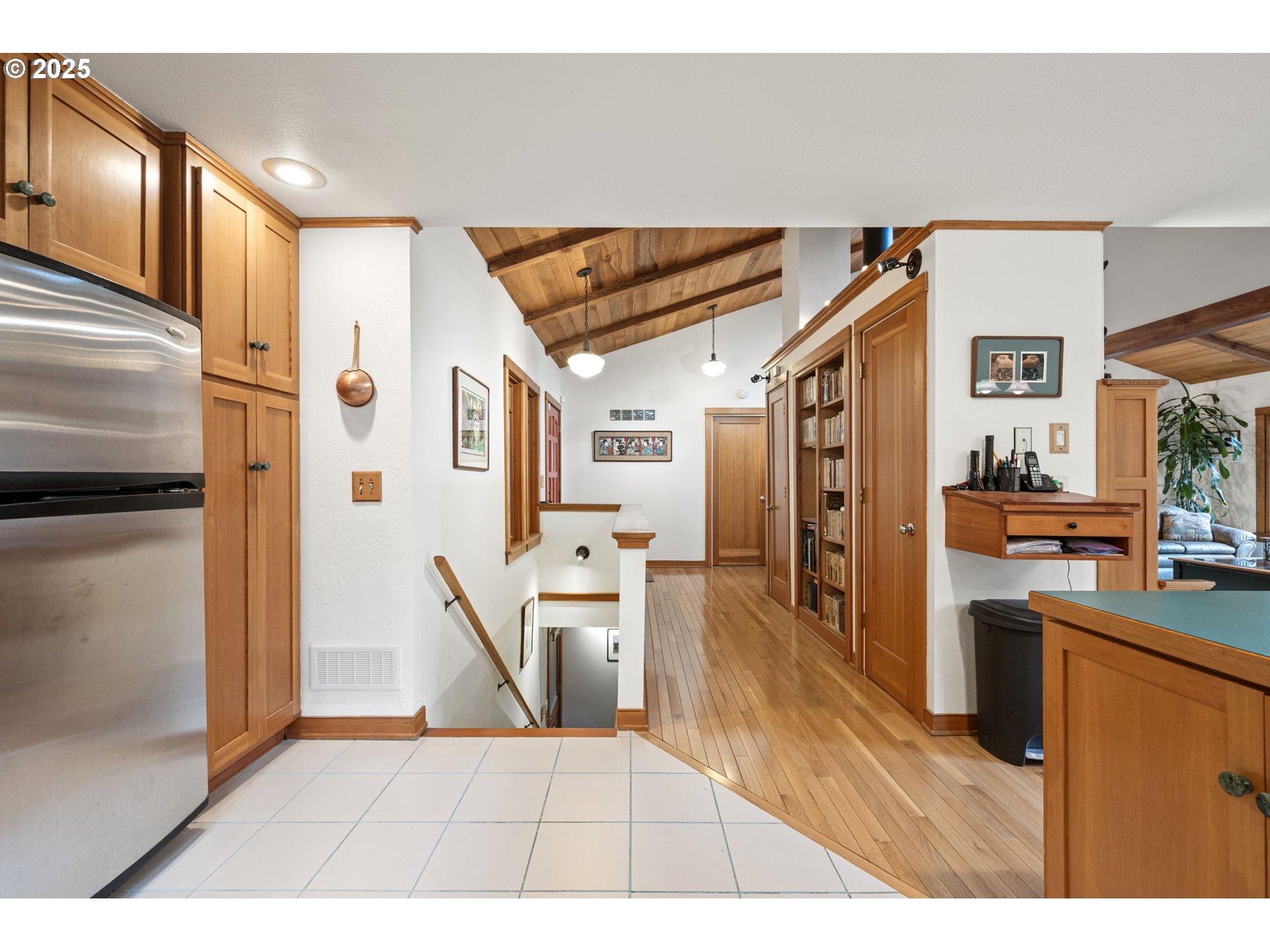1867 Fircrest Drive Eugene, OR 97403 - Photo 22 of 48 a open kitchen with stainless steel appliances granite countertop a refrigerator and a sink
