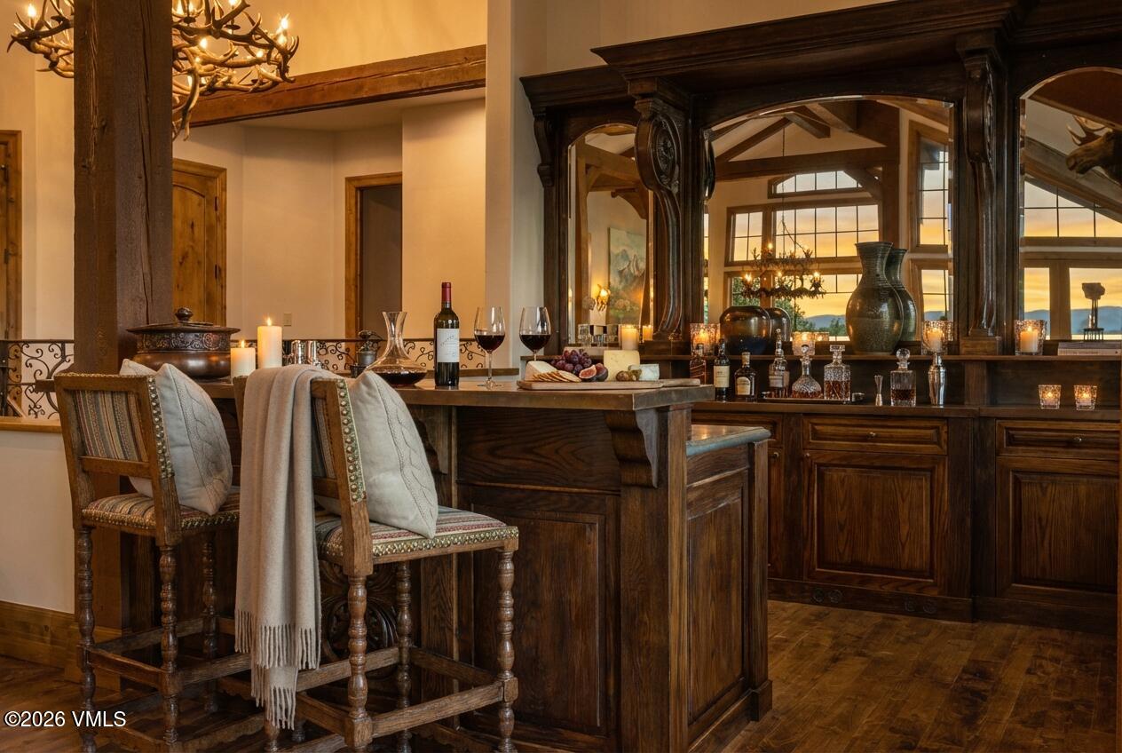 59 Borders Road Beaver Creek, CO 81620 - Photo 9 of 21 Bar evening