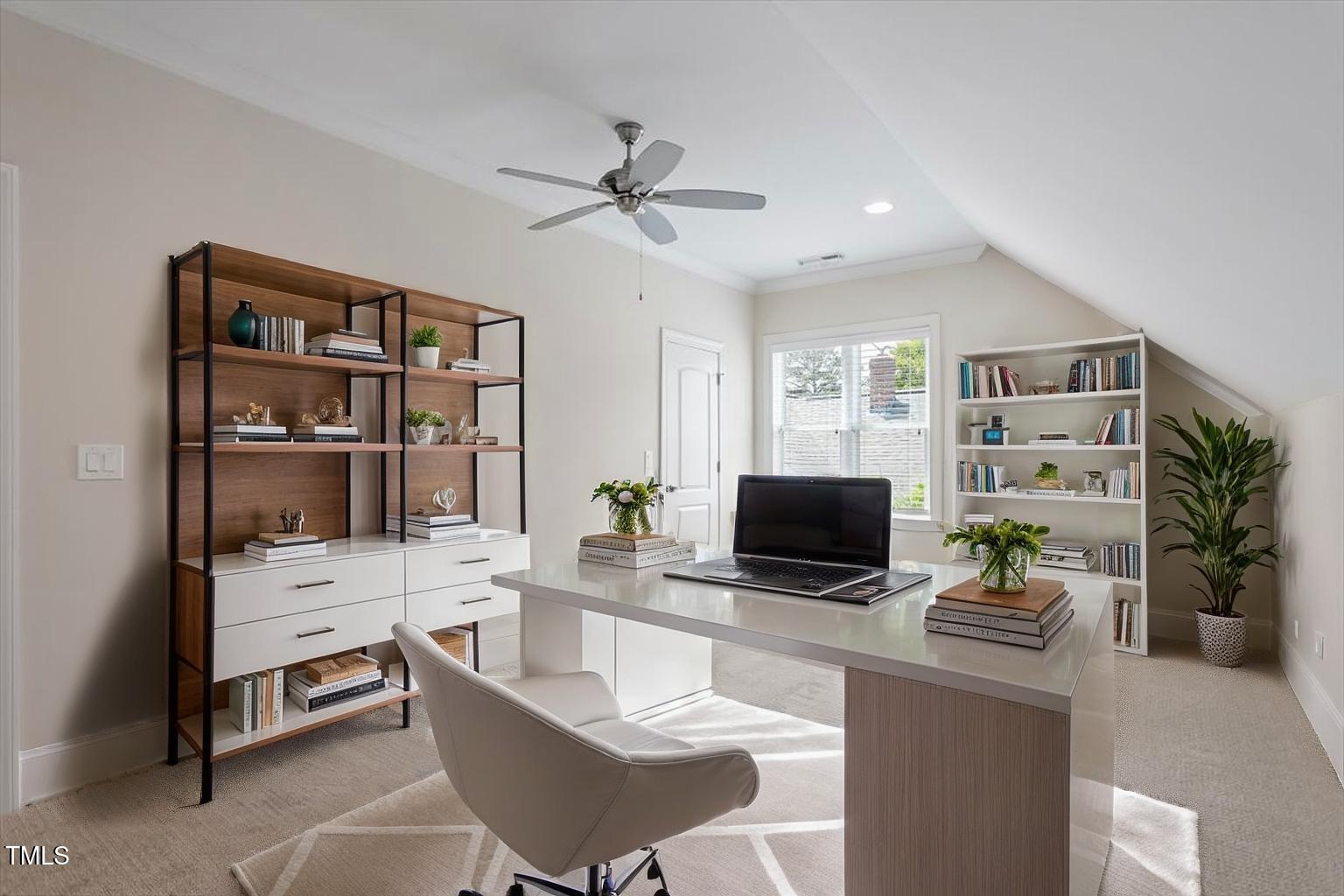715 Kimbrough Street Raleigh, NC 27608 - Photo 27 of 42 a living room with furniture and a flat screen tv