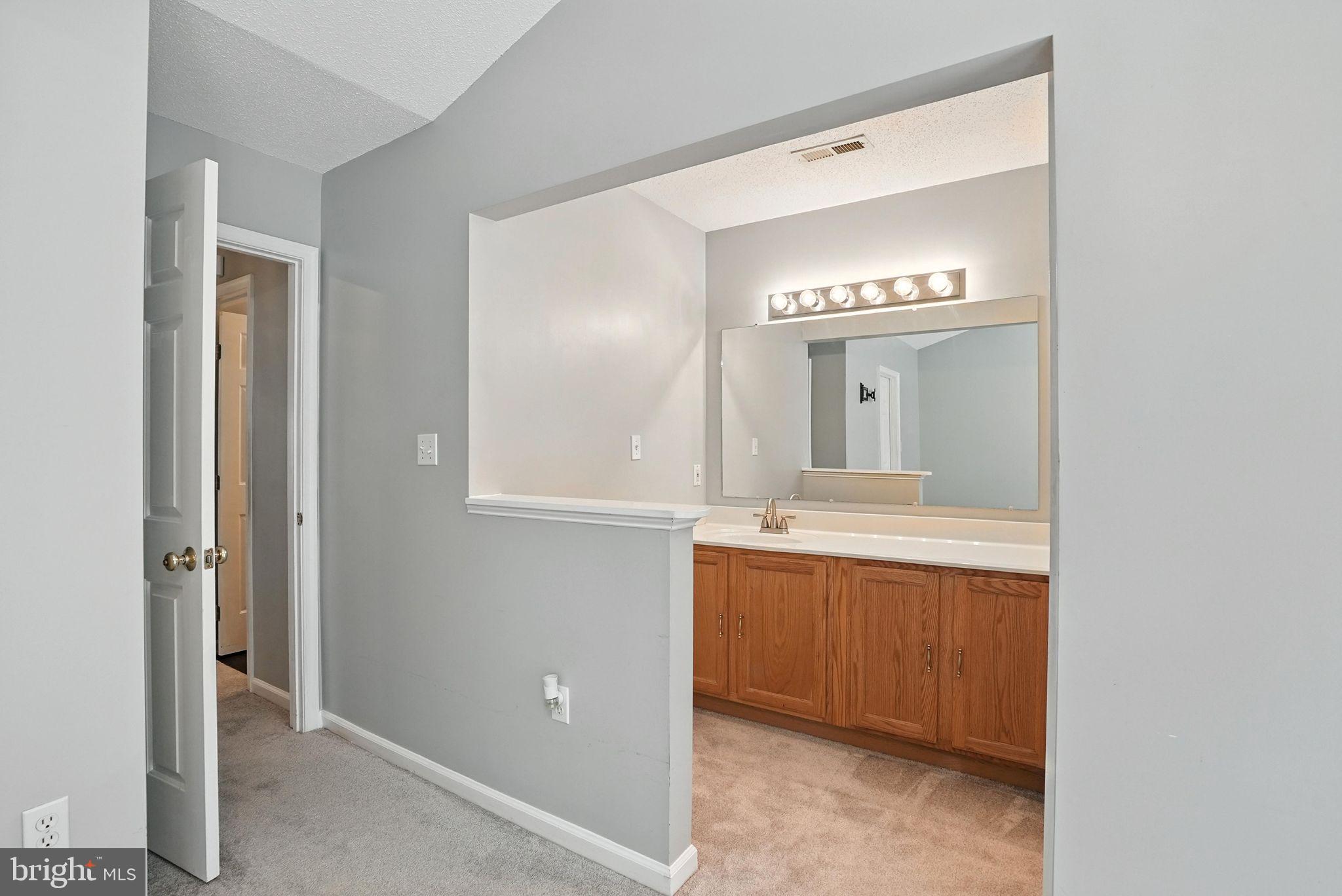 808 Ripplebrook Drive Culpeper, VA 22701 - Photo 26 of 48 a spacious bathroom with a mirror a sink and vanity